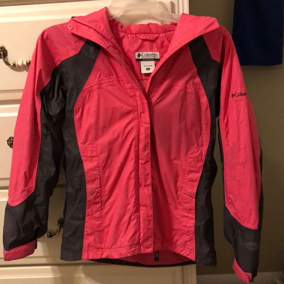 Columbia Jackets & Blazers - Pink Columbia Rain Jacket